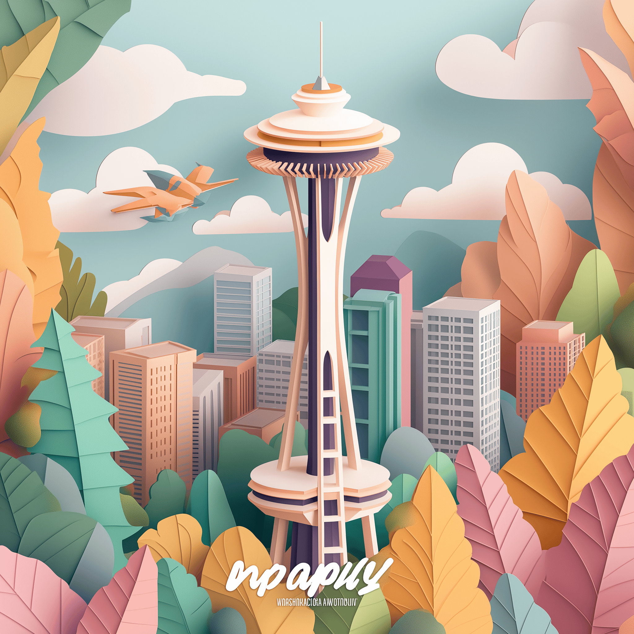 u5315297733_The_Space_Needle_Seattle_Washington_surrounded_by_t_e8feb1ff-f895-4c76-a190-399d2142fbd2.png